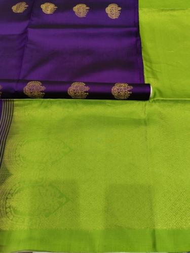 SOFT SILK SAREE WITH BLOUSE